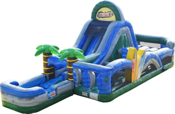 Xtreme TROPICAL Obstacle Course (18' H x 32' L x 22' W)