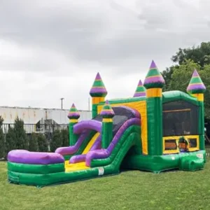 Amazon River Combo  DOUBLE LANE Slides (15' H x 31' L x 13' W)