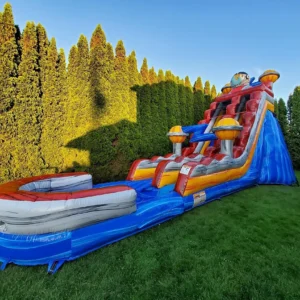 20 FT Astronaut Waterslide (20' H x 37' L x 15' W)