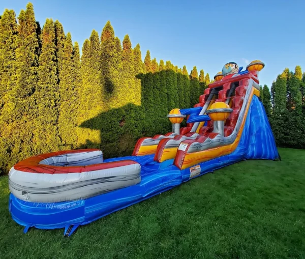 20 FT Astronaut Waterslide (20' H x 37' L x 15' W)