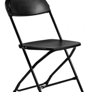 Black Plastic Chair