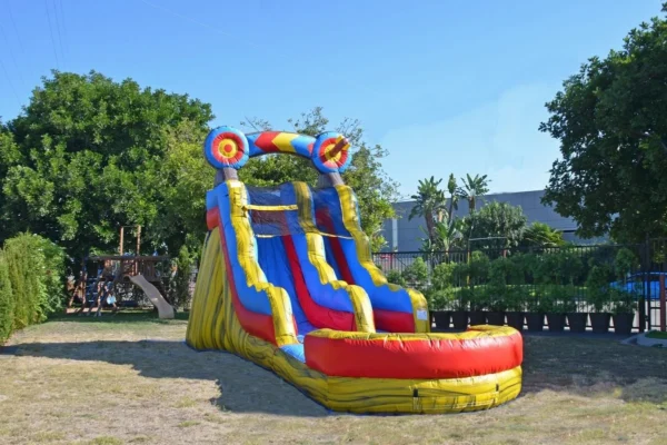 16 FT Bullseye  Waterslide (16' H x 30' L x 14' W)