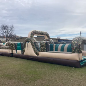 65 FT Camo Obstacle Course (18' H x 65' L x 13' W)