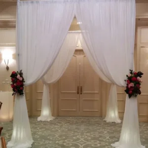 Pipe & Drape Chuppah
