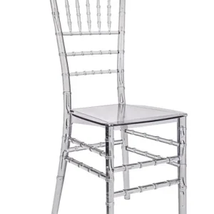 Chiavari Crystal Clear Resin ThinVisible Seat