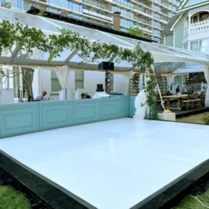 Pure White Dance Floor