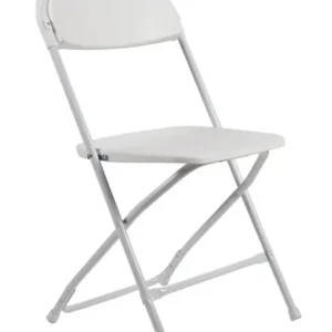 White Plastic Chair