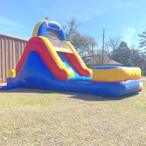 16 FT MEGA Jr.  Waterslide (16' H x 22' L x 10' W)