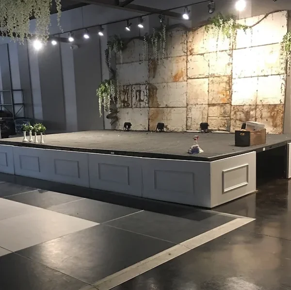 Wooden Stage Facade