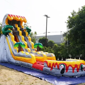 20 FT T-Rex Waterslide (20' H x 37' L x 15' W)