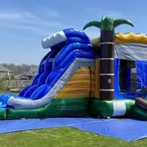 Tropical WAVE Combo TALL Double Lanes (16Hx13Wx31L)