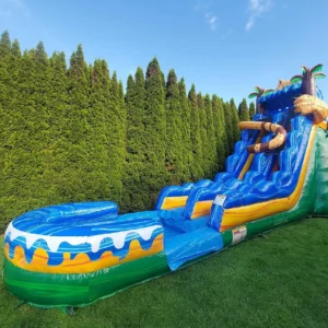 20 FT Hidden Jaguar Waterslide (20' H x 37' L x 15' W)