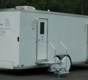 Ten-Stall Restroom