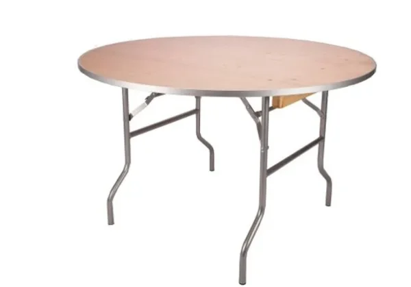 48" Round Birchwood Table48" Round Birchwood Table