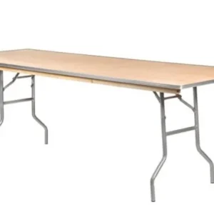 8FT Rectangle  Birchwood Table