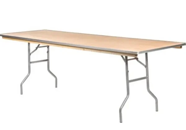 8FT Rectangle  Birchwood Table