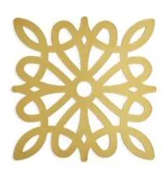 Gold Diamond Charger