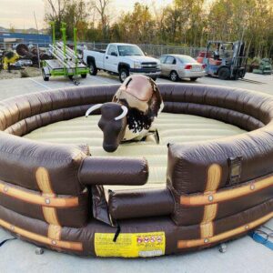 Mechanical bull 16ft L x 16ft W x 7.25ft H