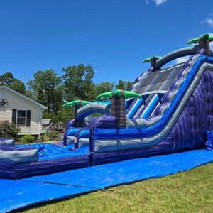 18 FT MEGA Waterslide (22’ H x 40’ L x 13’W)