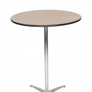 30" Cocktail Round Birchwood Table